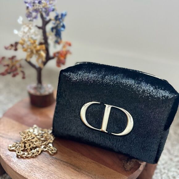Dior pouch converted to crossbody bag - Picture 1 of 11